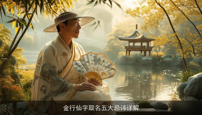 金行仙字取名五大忌讳详解