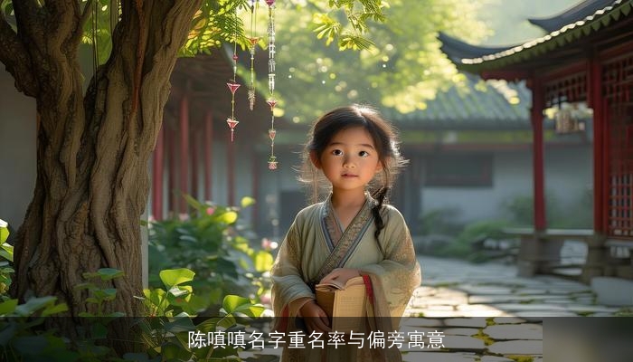 陈嗔嗔名字重名率与偏旁寓意