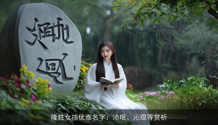 隆姓女孩优雅名字：沛珉、沁琨等赏析