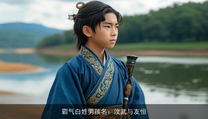 霸气白姓男孩名：汶武与友恒