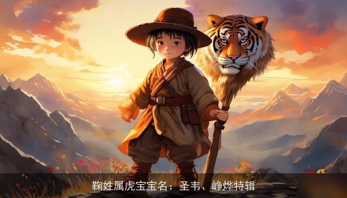鞠姓属虎宝宝名：圣韦、峥烨特辑