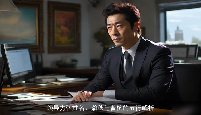 领导力弘姓名：瀚秋与普杭的五行解析