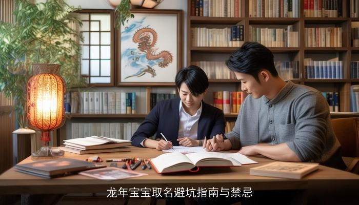 龙年宝宝取名避坑指南与禁忌