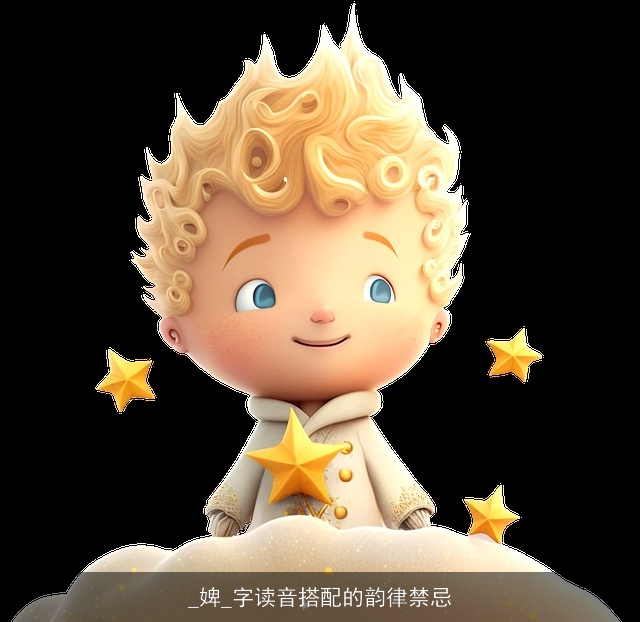_婢_字读音搭配的韵律禁忌
