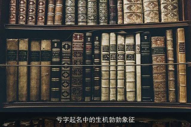 亏字起名中的生机勃勃象征