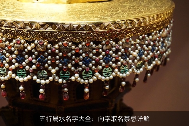 五行属水名字大全：向字取名禁忌详解