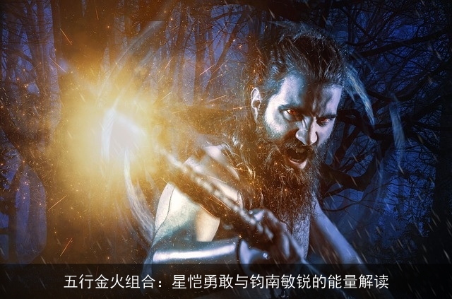 五行金火组合：星恺勇敢与钧南敏锐的能量解读