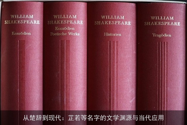 从楚辞到现代：芷若等名字的文学渊源与当代应用