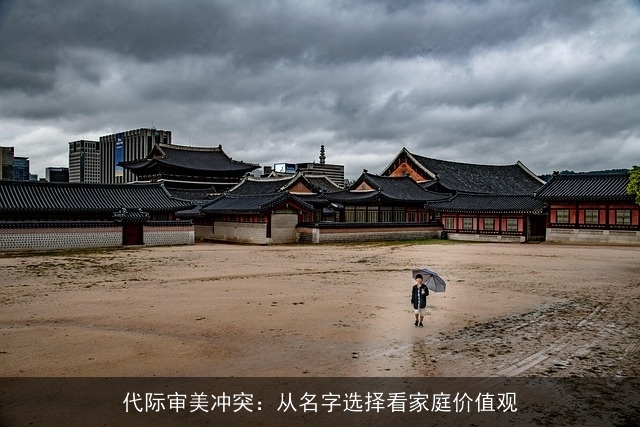 代际审美冲突：从名字选择看家庭价值观