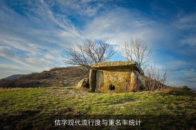 佶字现代流行度与重名率统计