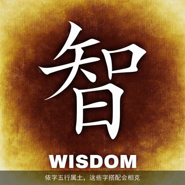 依字五行属土，这些字搭配会相克