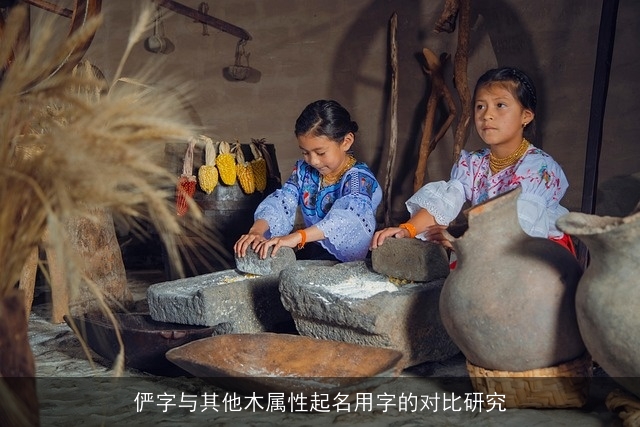 俨字与其他木属性起名用字的对比研究