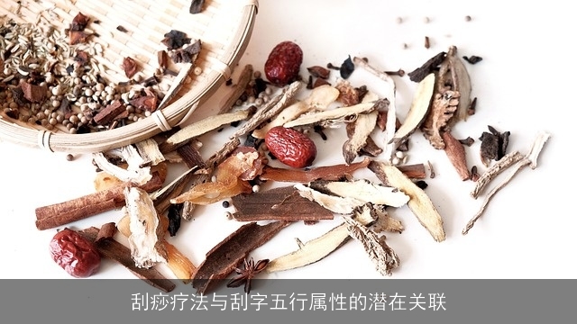 刮痧疗法与刮字五行属性的潜在关联