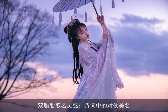 双胞胎取名灵感：诗词中的对仗美名