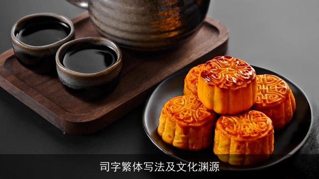 司字繁体写法及文化渊源