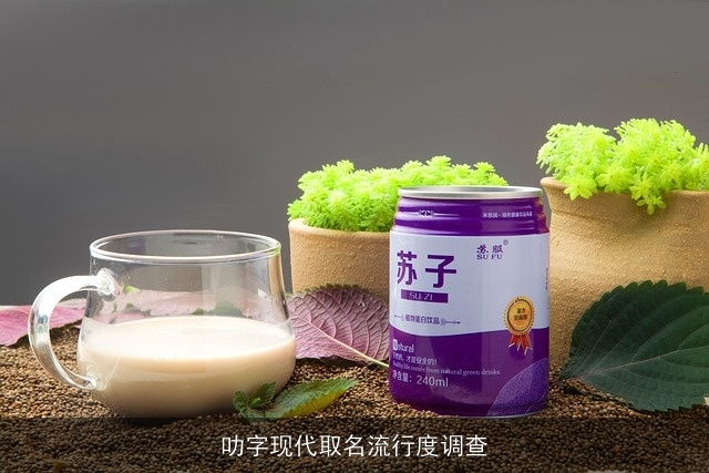 叻字现代取名流行度调查