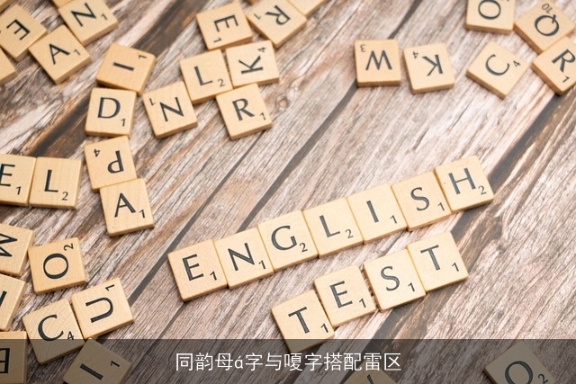 同韵母á字与嗄字搭配雷区