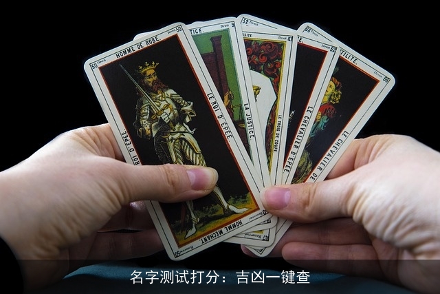 名字测试打分：吉凶一键查