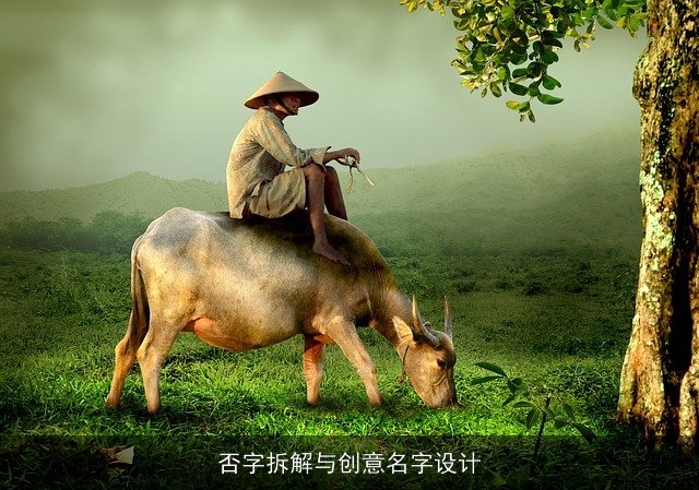否字拆解与创意名字设计