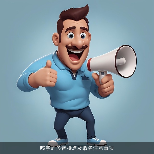 咳字的多音特点及取名注意事项