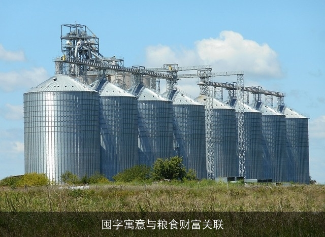 囤字寓意与粮食财富关联