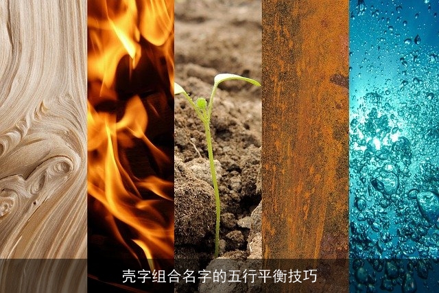 壳字组合名字的五行平衡技巧
