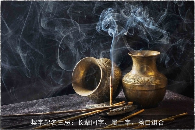 契字起名三忌：长辈同字、属土字、拗口组合