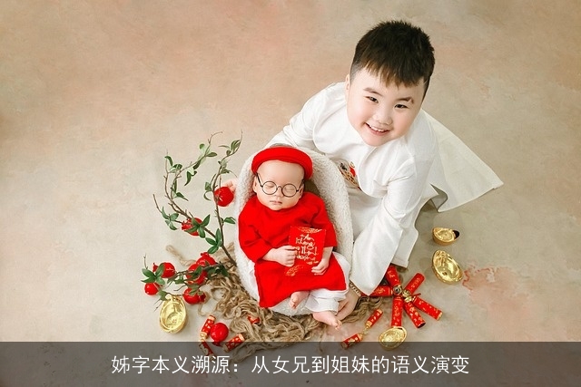 姊字本义溯源：从女兄到姐妹的语义演变