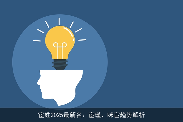 宦姓2025最新名：宦瑾、咪宦趋势解析