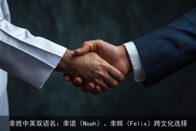 幸姓中英双语名：幸诺（Noah）、幸辉（Felix）跨文化选择