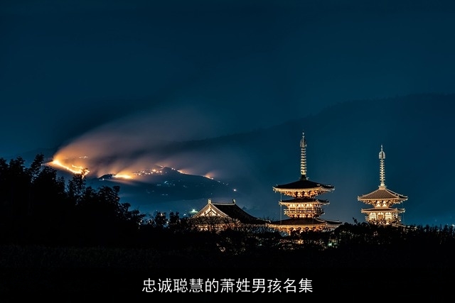 忠诚聪慧的萧姓男孩名集