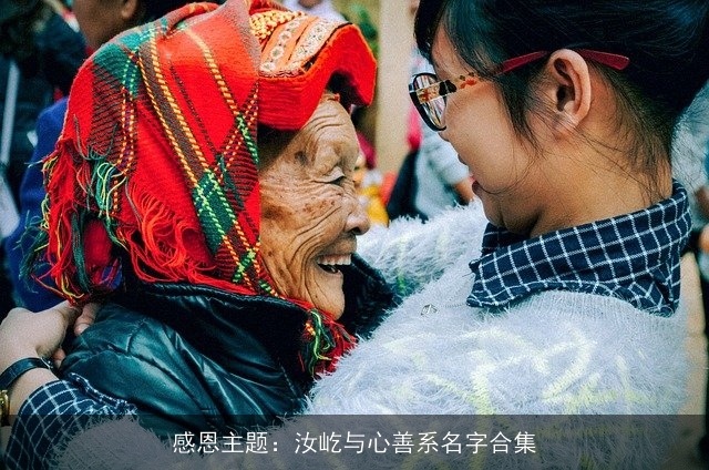 感恩主题：汝屹与心善系名字合集