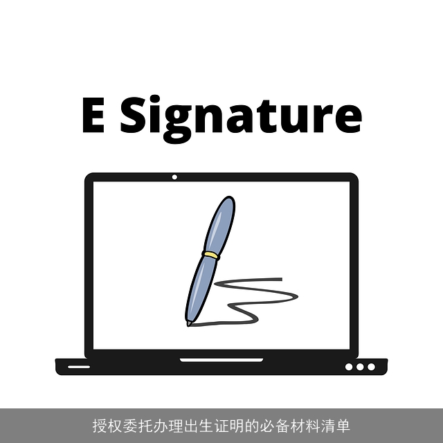 授权委托办理出生证明的必备材料清单