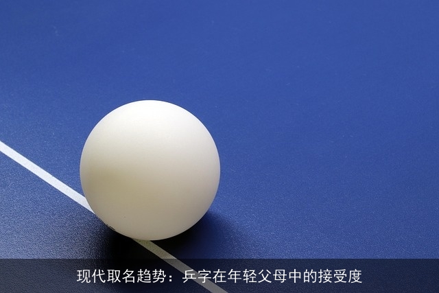 现代取名趋势：乒字在年轻父母中的接受度
