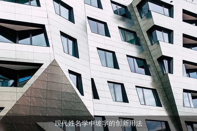 现代姓名学中坡字的创新用法