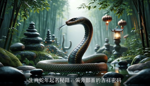 生肖蛇年起名秘籍：偏旁部首的吉祥密码