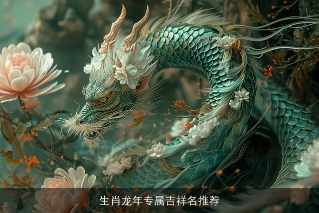 生肖龙年专属吉祥名推荐