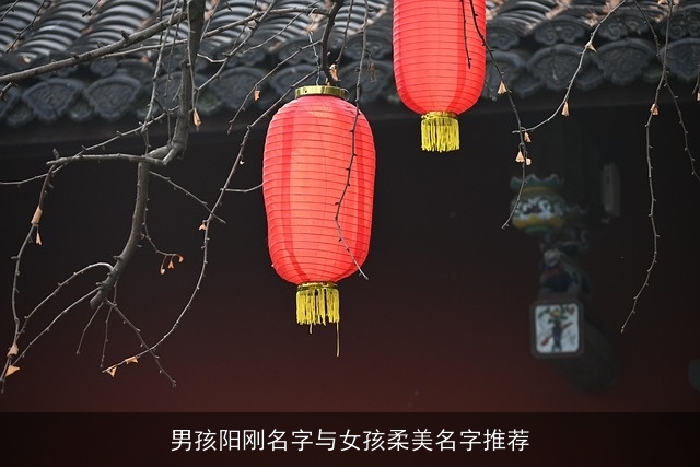 男孩阳刚名字与女孩柔美名字推荐