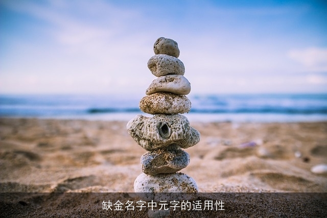 缺金名字中元字的适用性