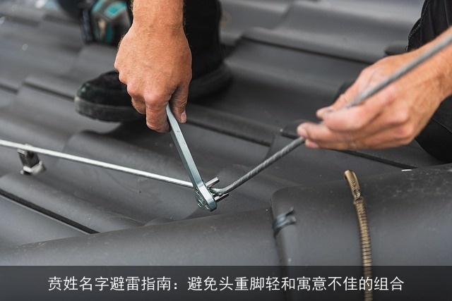 贲姓名字避雷指南：避免头重脚轻和寓意不佳的组合