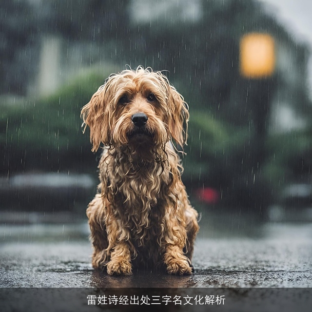 雷姓诗经出处三字名文化解析