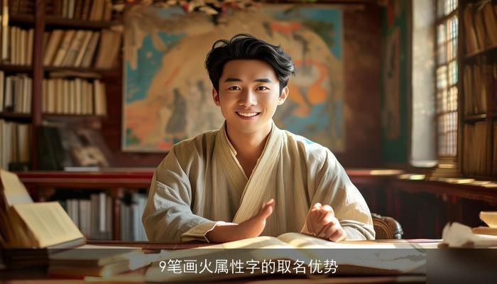 9笔画火属性字的取名优势