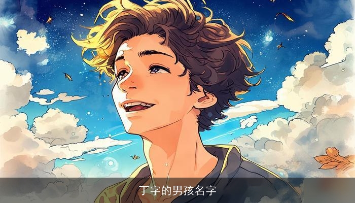 丁字的男孩名字