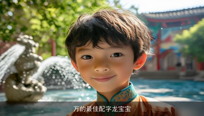 万的最佳配字龙宝宝