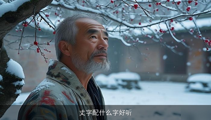 丈字配什么字好听
