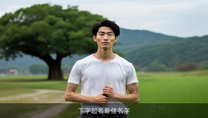 下字起名最佳名字