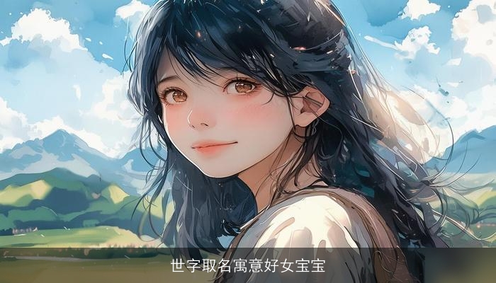 世字取名寓意好女宝宝