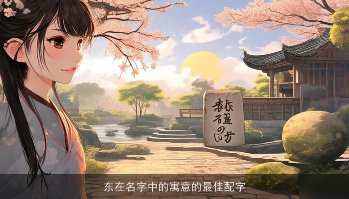 东在名字中的寓意的最佳配字