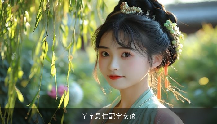 丫字最佳配字女孩