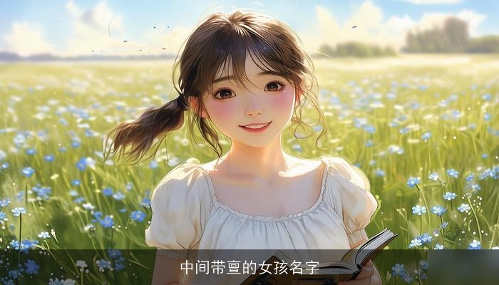中间带亶的女孩名字